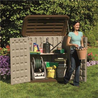 BillyOh Suncast Kensington 4 Horizontal Plastic Shed